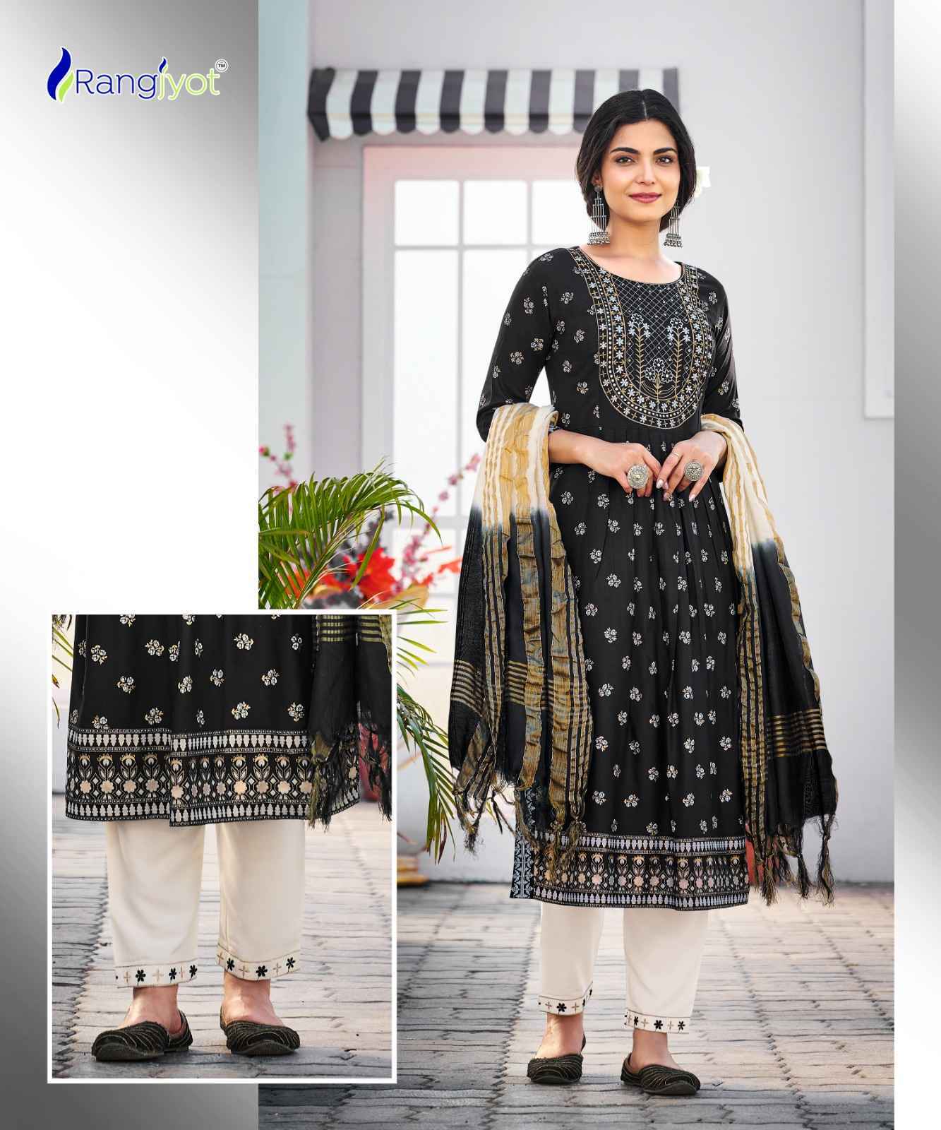 Rangjyot Rangmanch Vol-2 Readymade Rayon Dress 8 Pc Catalouge