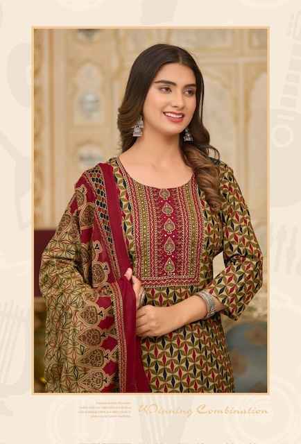Rangmaya Ghazal Readymade Cotton Dress 7 pcs Catalogue