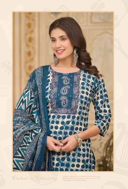 Rangmaya Ghazal Readymade Cotton Dress 7 pcs Catalogue