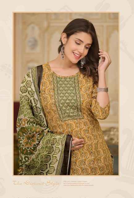 Rangmaya Ghazal Readymade Cotton Dress 7 pcs Catalogue