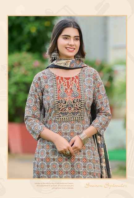 Rangmaya Ghazal Readymade Cotton Dress 7 pcs Catalogue