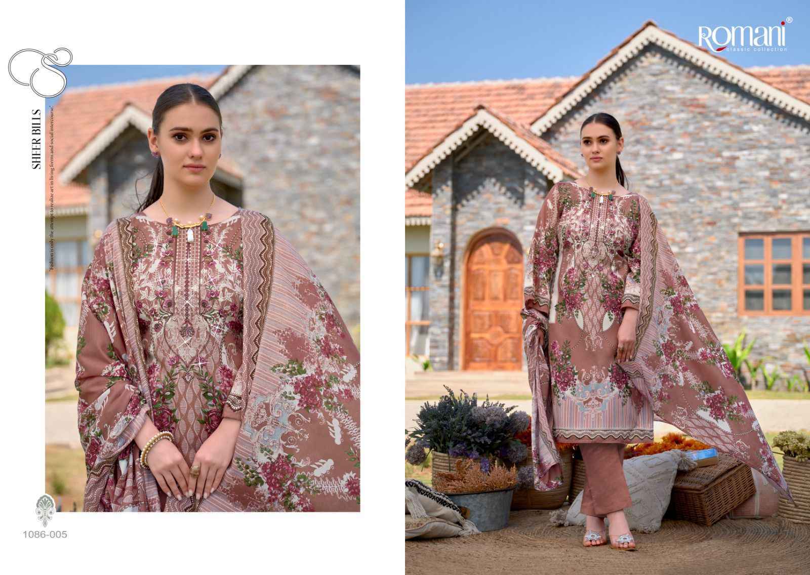 Romani Aarzu Vol 3 Cotton Dress Material 8 pcs Catalogue