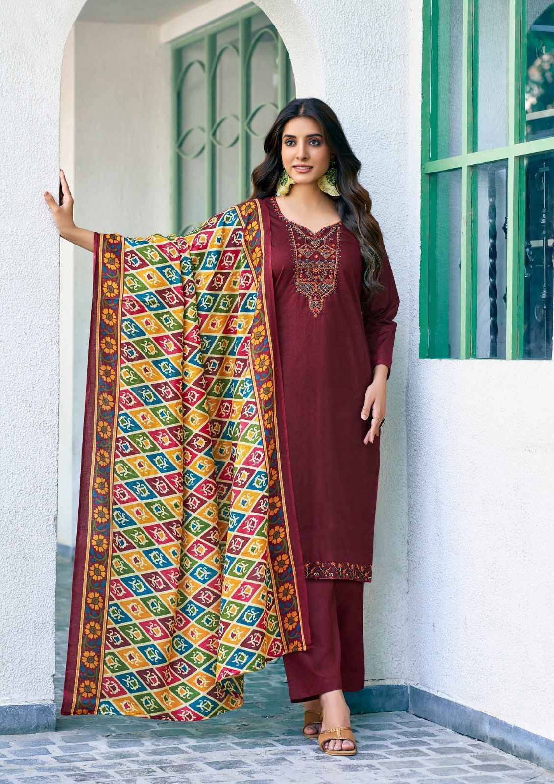 New trends in churidar materials outlet