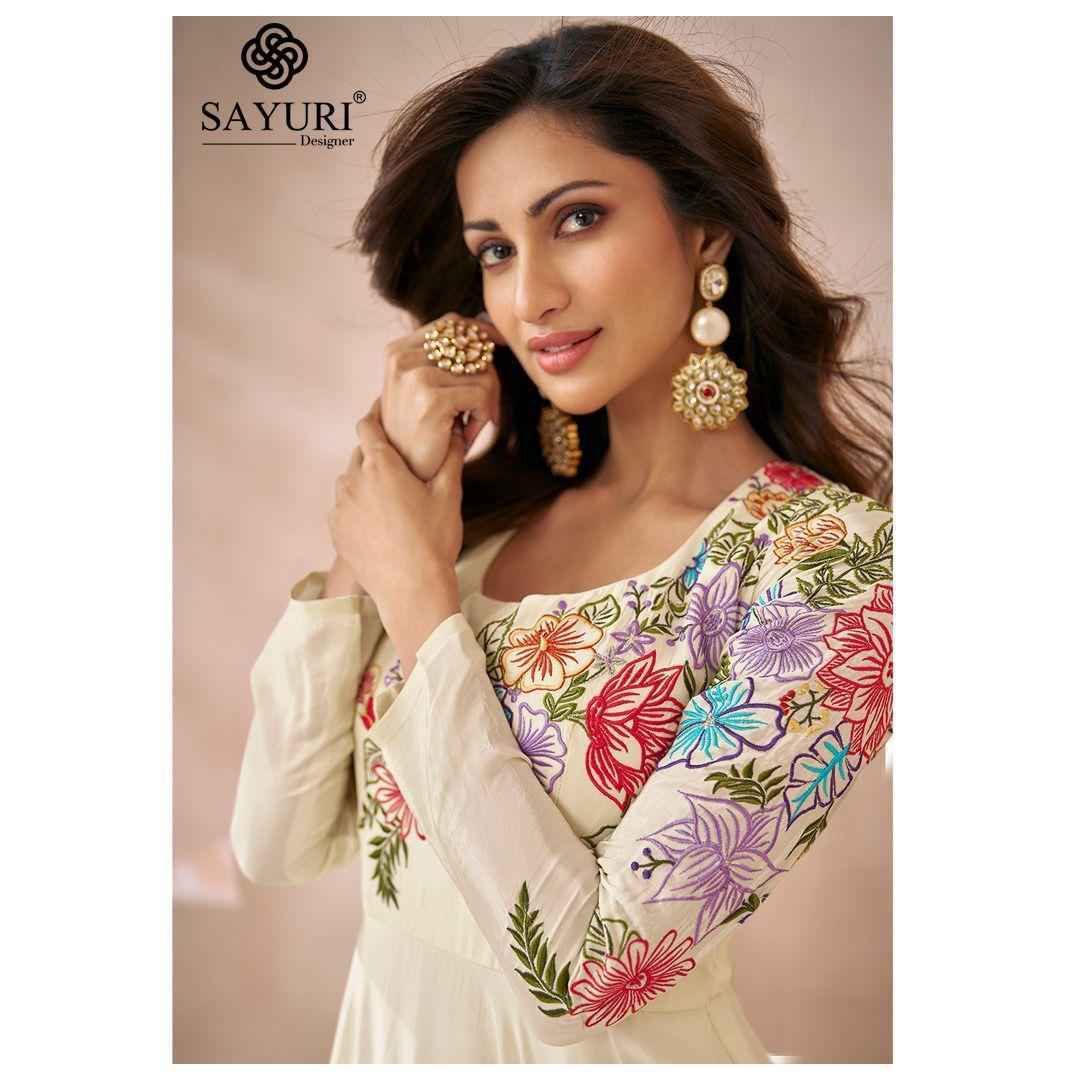 Sayuri Designer Diva Readymade Silk Dress 3 pcs Catalogue