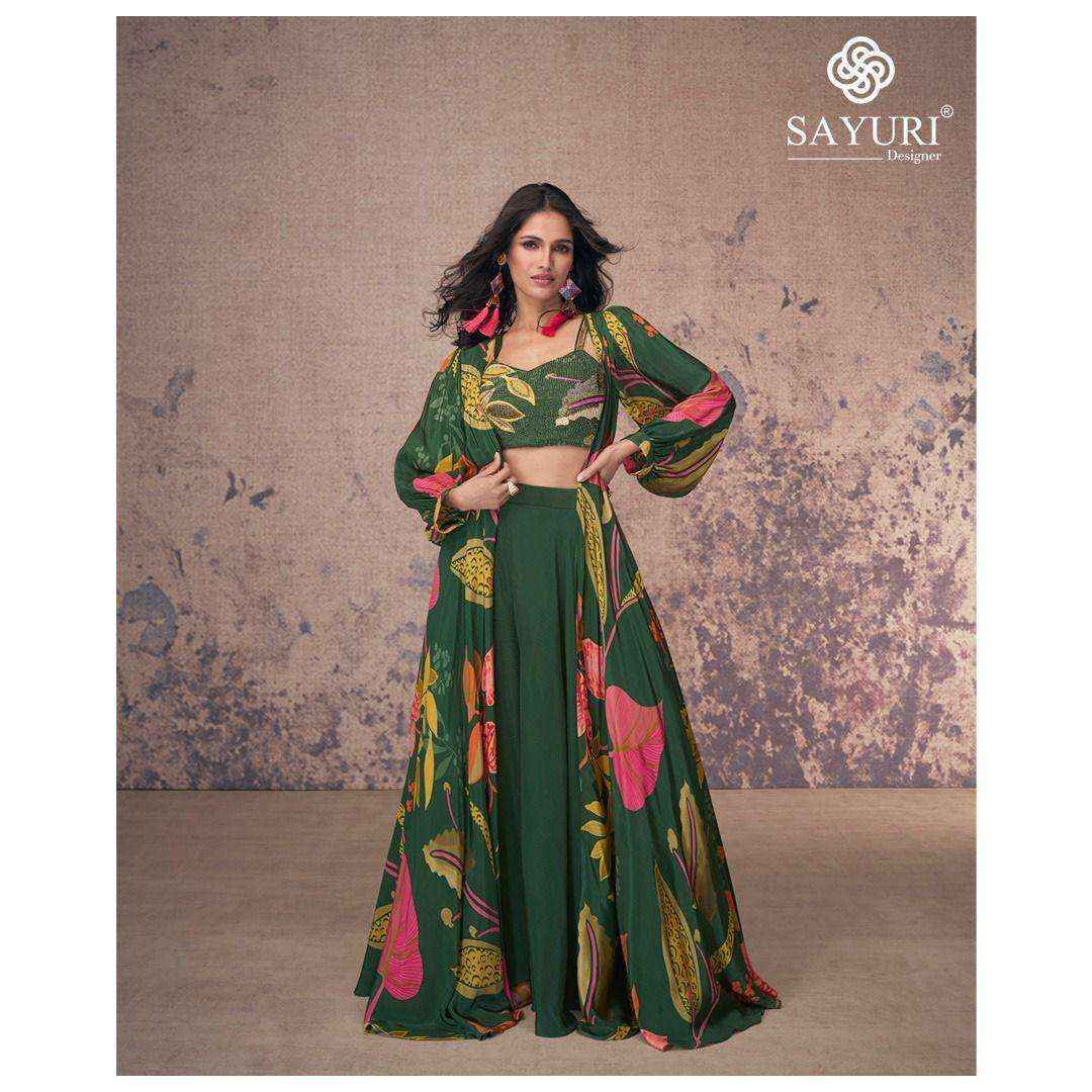 Sayuri Designer Masakali Readymade French Crep Silk Dress Online Womens Clothing Store At Best Price