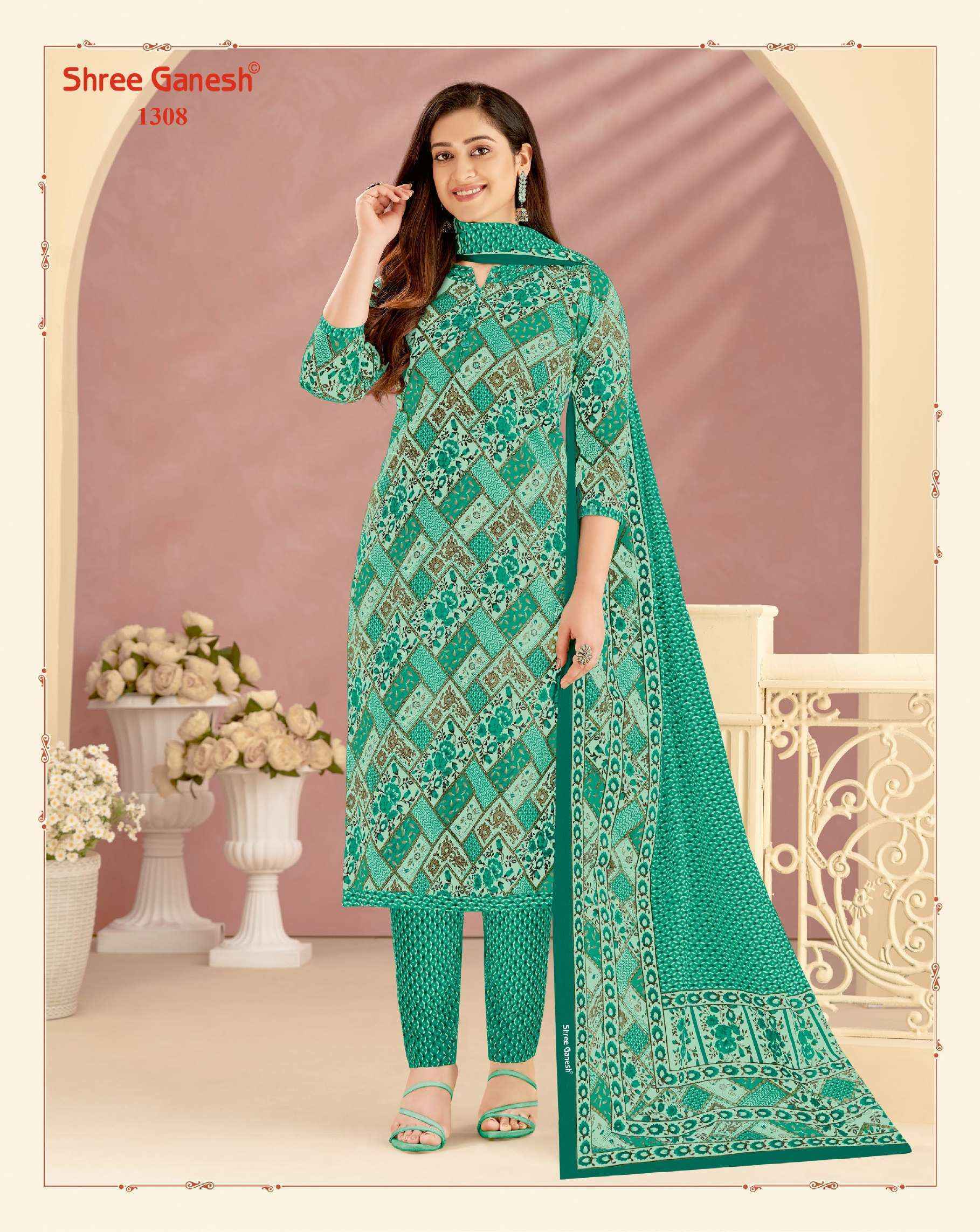 Shree ganesh cotton dress material catalogue online