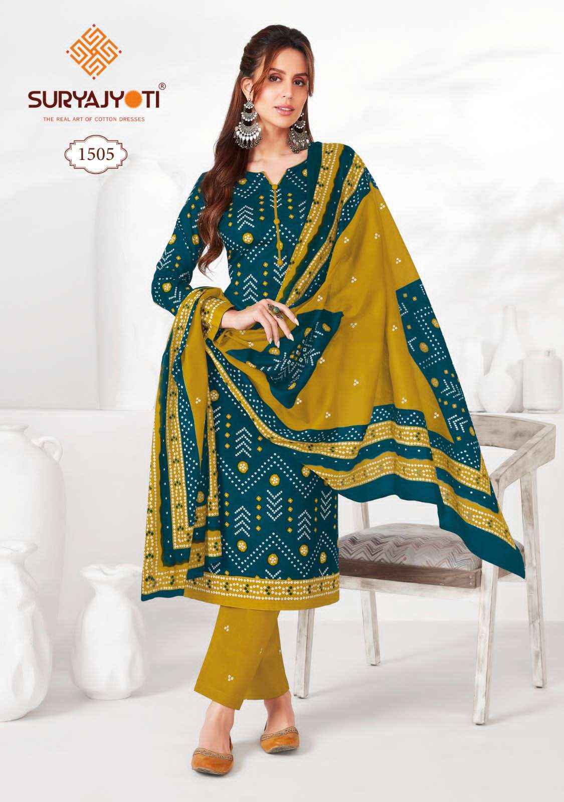 Bandhani cotton suit hotsell