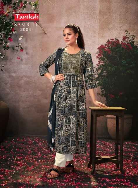 Taniksh Samriti Vol 2 Rayon Kurti Combo 8 pcs Catalogue