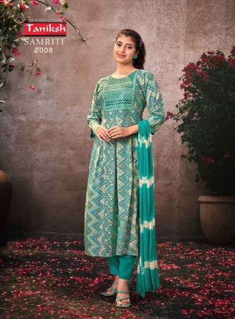 Taniksh Samriti Vol 2 Rayon Kurti Combo 8 pcs Catalogue