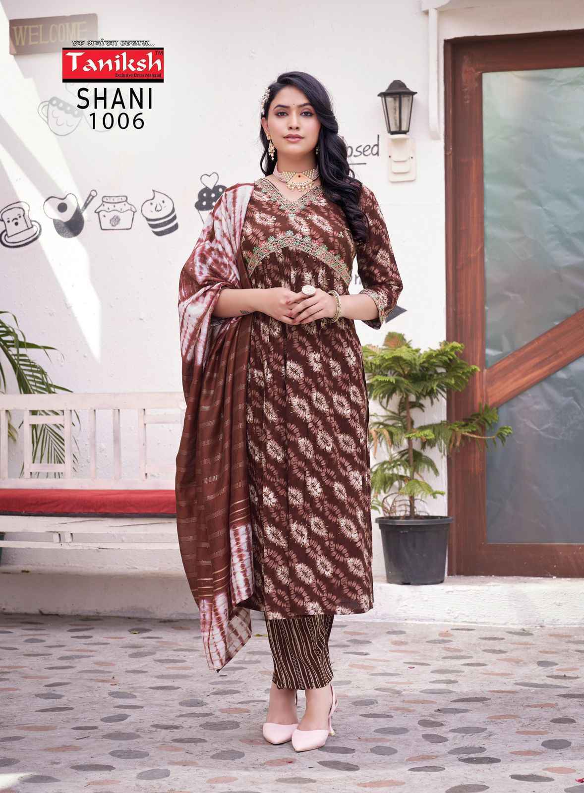 Taniksh Shani Vol-1 Readymade Rayon Dress 8 Pc Catalouge