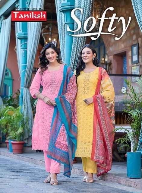 Taniksh Softy Readymade Muslin Dress 8 pcs Catalogue