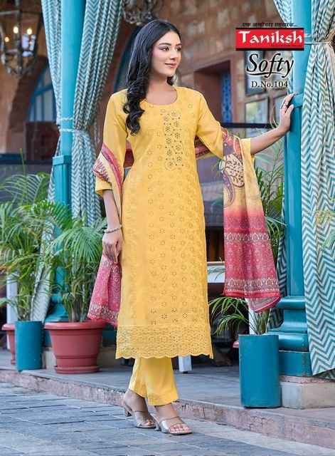 Taniksh Softy Readymade Muslin Dress 8 pcs Catalogue