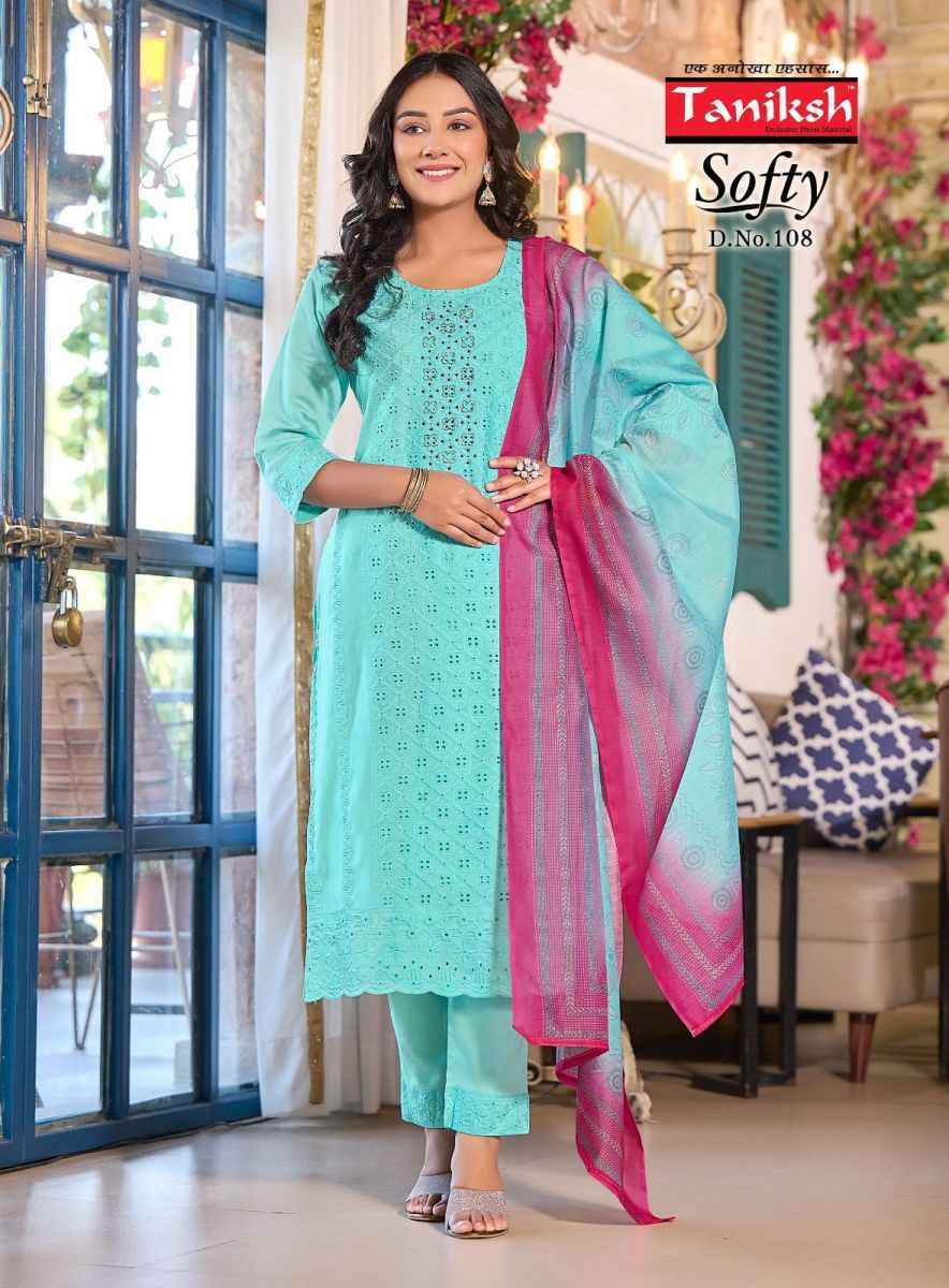 Taniksh Softy Readymade Muslin Dress 8 pcs Catalogue