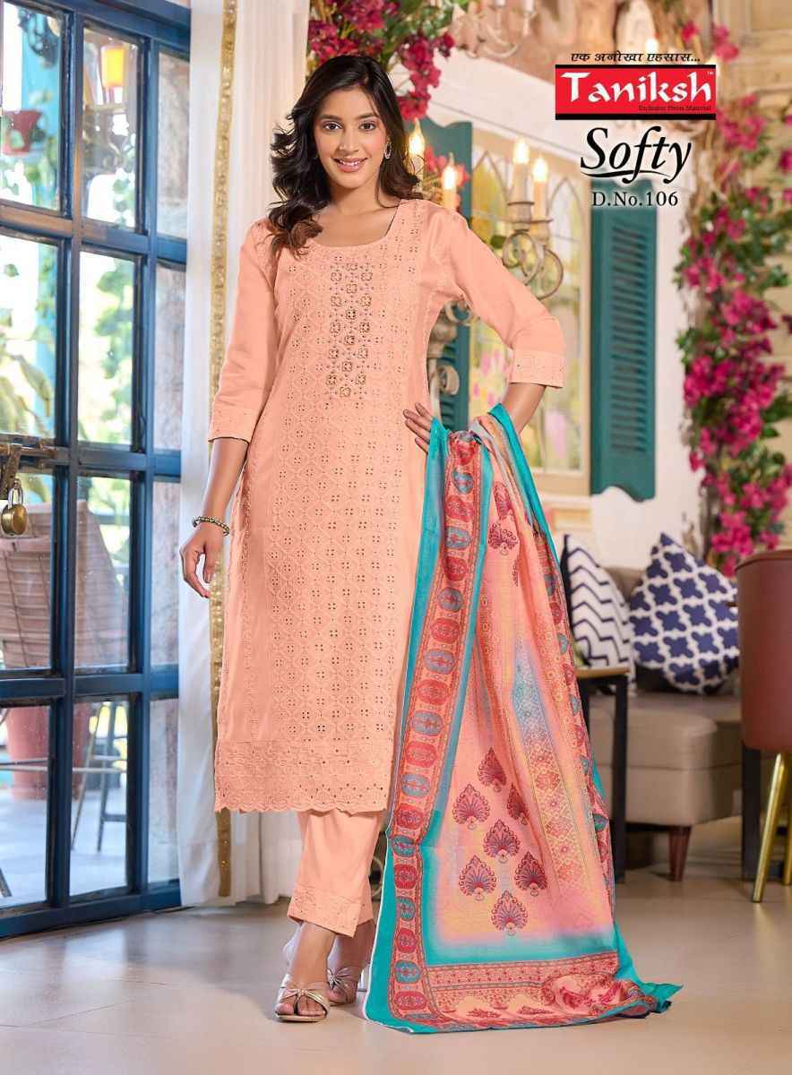 Taniksh Softy Readymade Muslin Dress 8 pcs Catalogue