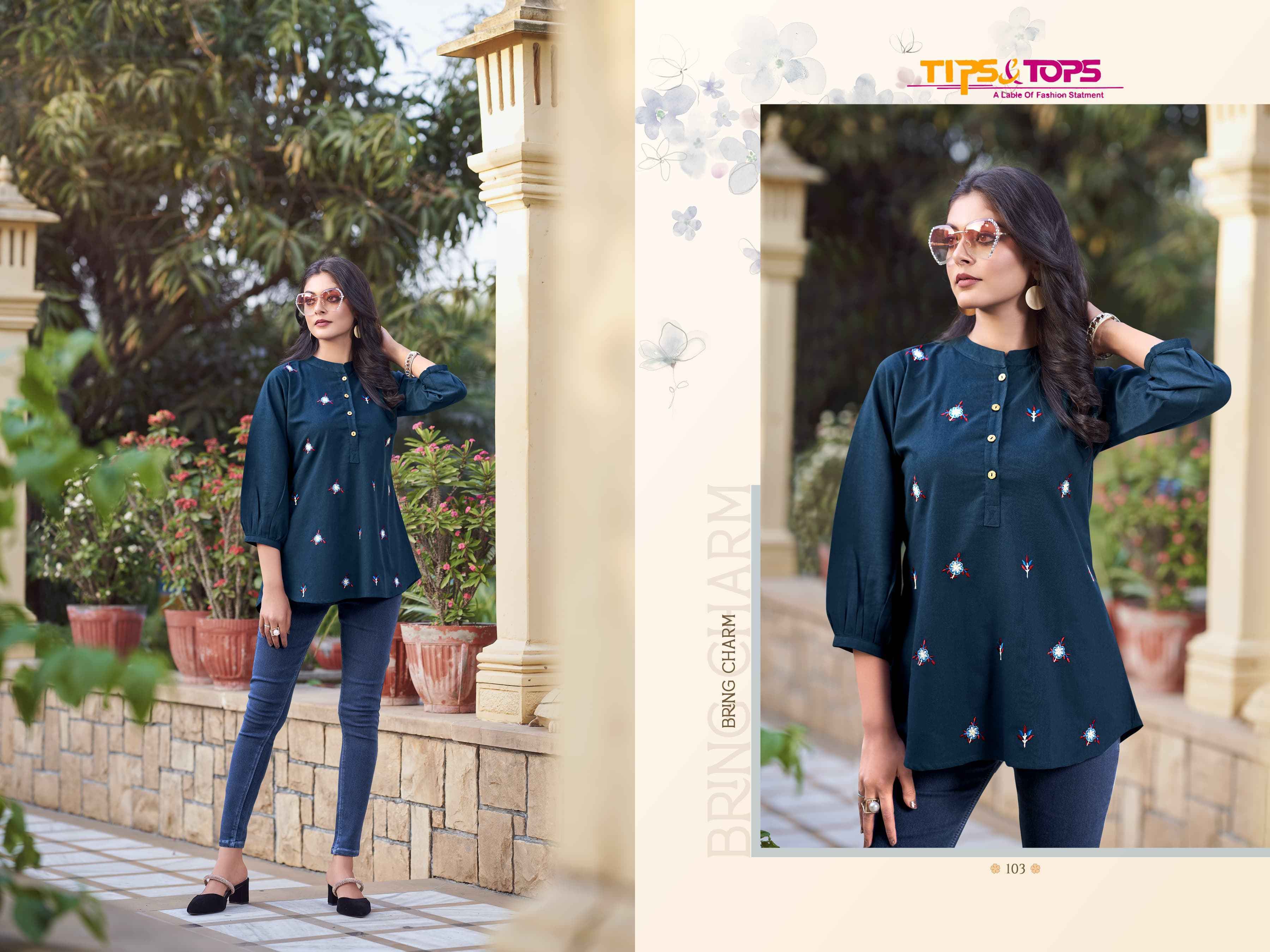 Tips & Tops Lifestyle Short Cotton Tops 6 Pc Catalog