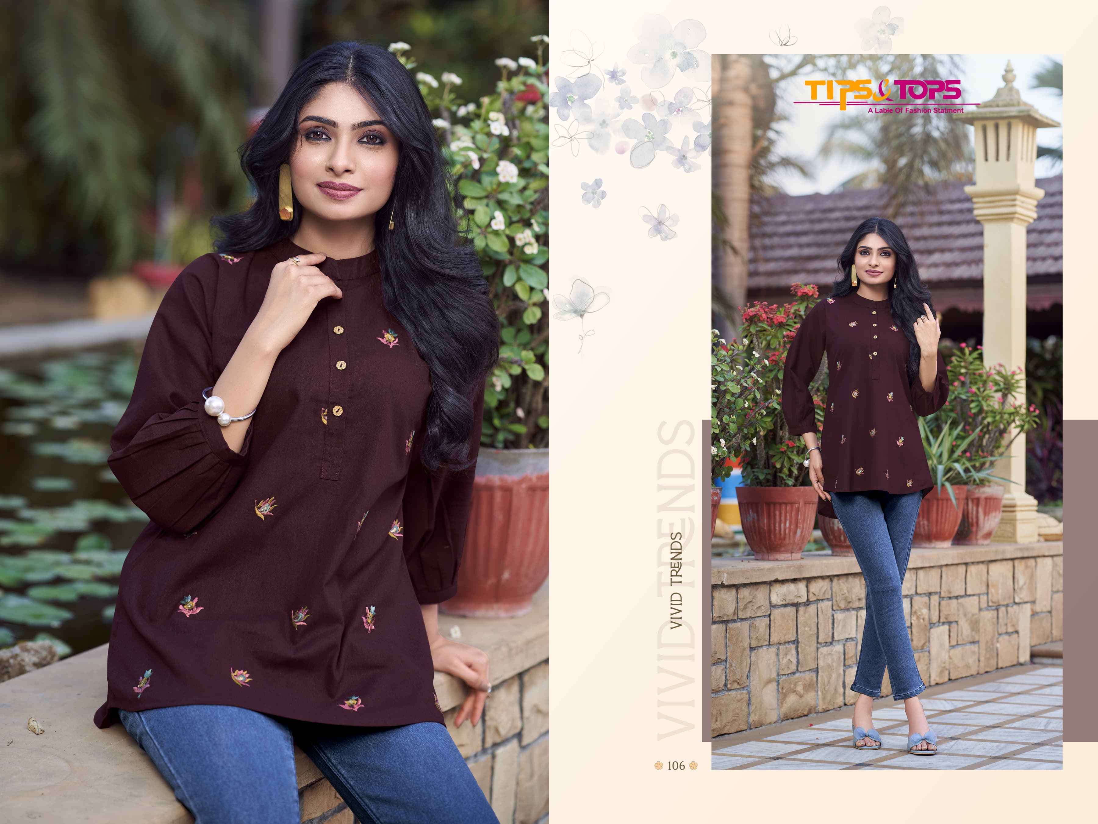 Tips & Tops Lifestyle Short Cotton Tops 6 Pc Catalog