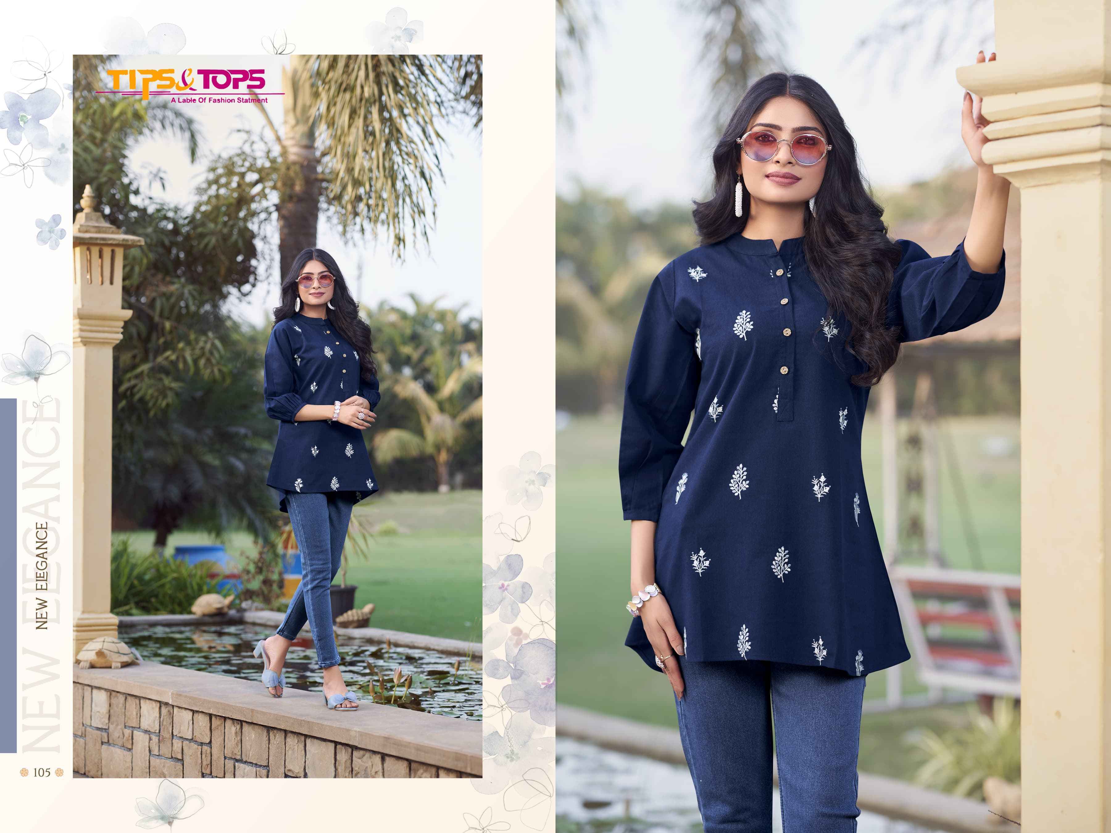 Tips & Tops Lifestyle Short Cotton Tops 6 Pc Catalog