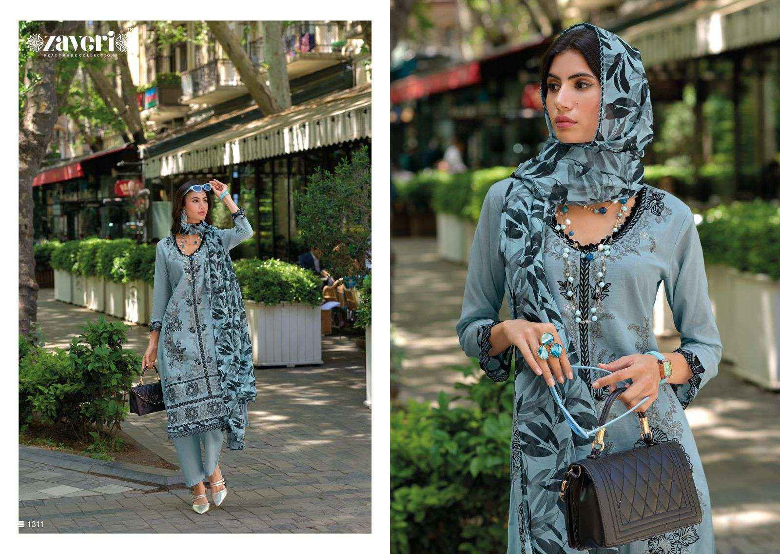 Zaveri Taish Vol 1 Cotton Kurti Combo 2 pcs Catalogue