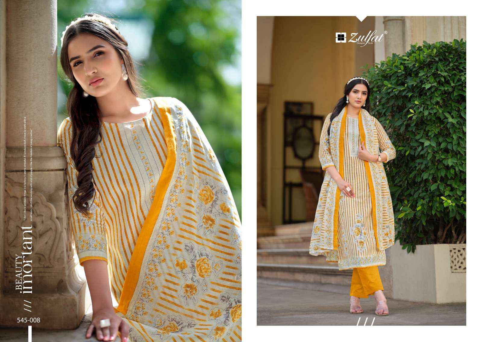 Zulfat Farhana Vol 5 Cotton Dress Material Cotton Suits Trader