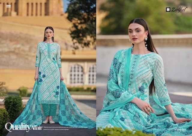 Zulfat Farhana Vol 6 Cotton Dress Material 8 pcs Catalogue