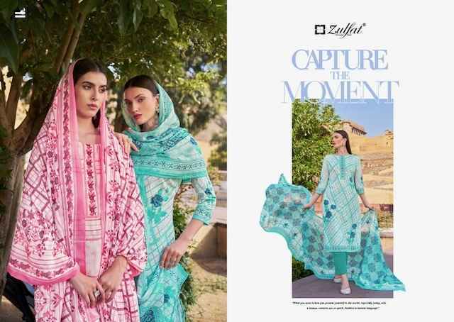 Zulfat Farhana Vol 6 Cotton Dress Material 8 pcs Catalogue
