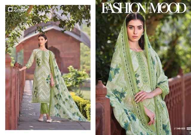 Zulfat Farhana Vol 6 Cotton Dress Material 8 pcs Catalogue