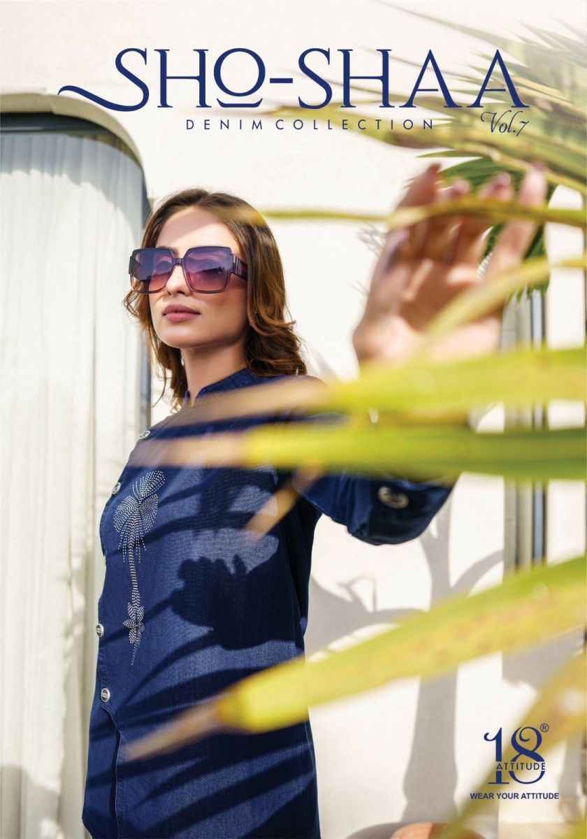 18 Attitude Sho Shaa Vol 7 Denim Cord Set 7 pcs Catalogue