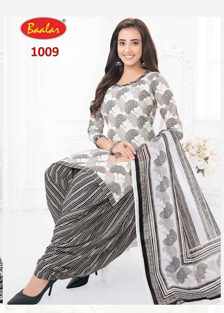 Baalar Colours Cotton Dress Material 6 pcs Catalogue