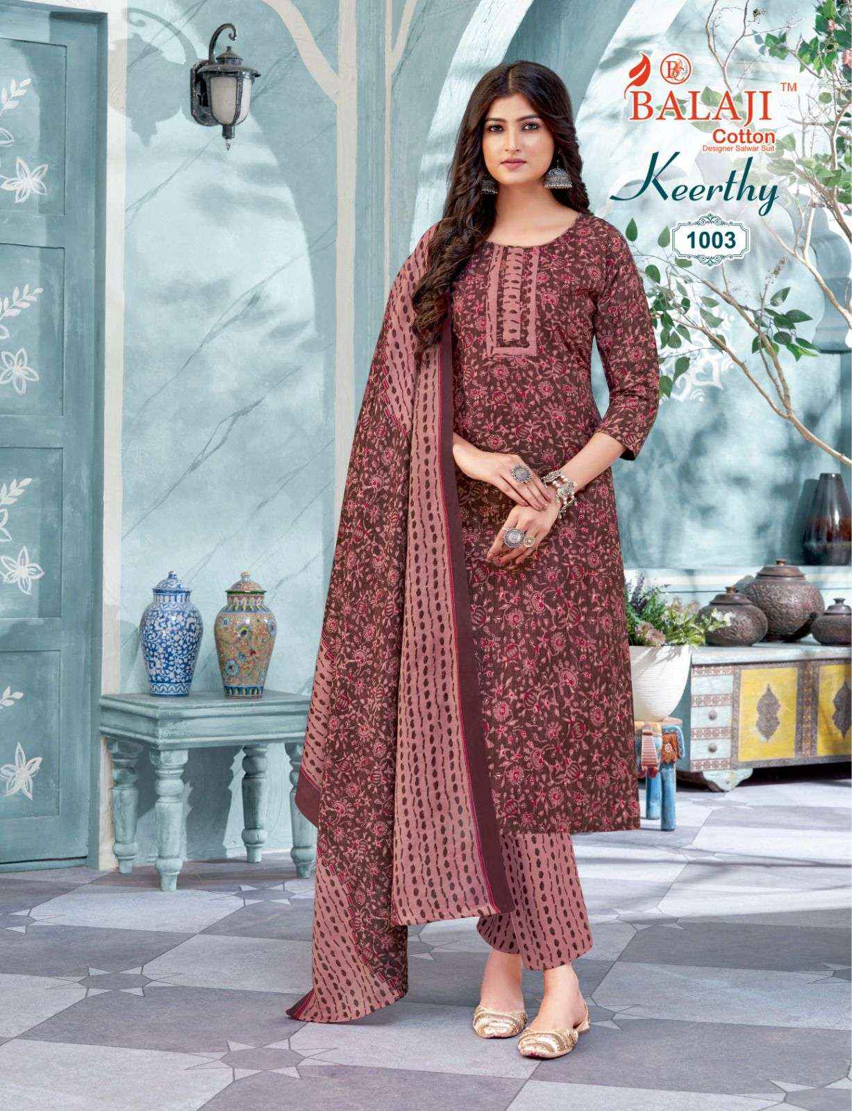 Balaji Keerthy Vol 1 Cotton Kurti Combo 12 pcs Catalogue