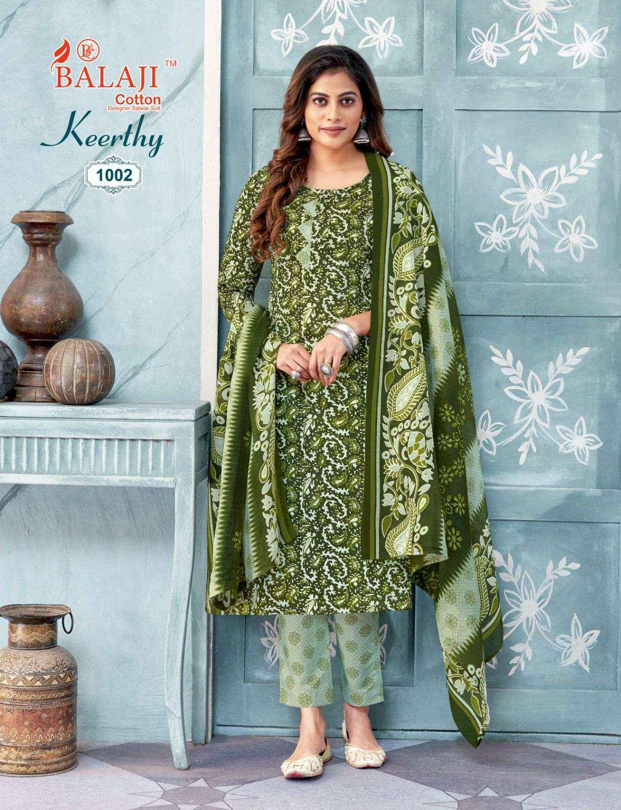 Balaji Keerthy Vol 1 Cotton Kurti Combo 12 pcs Catalogue