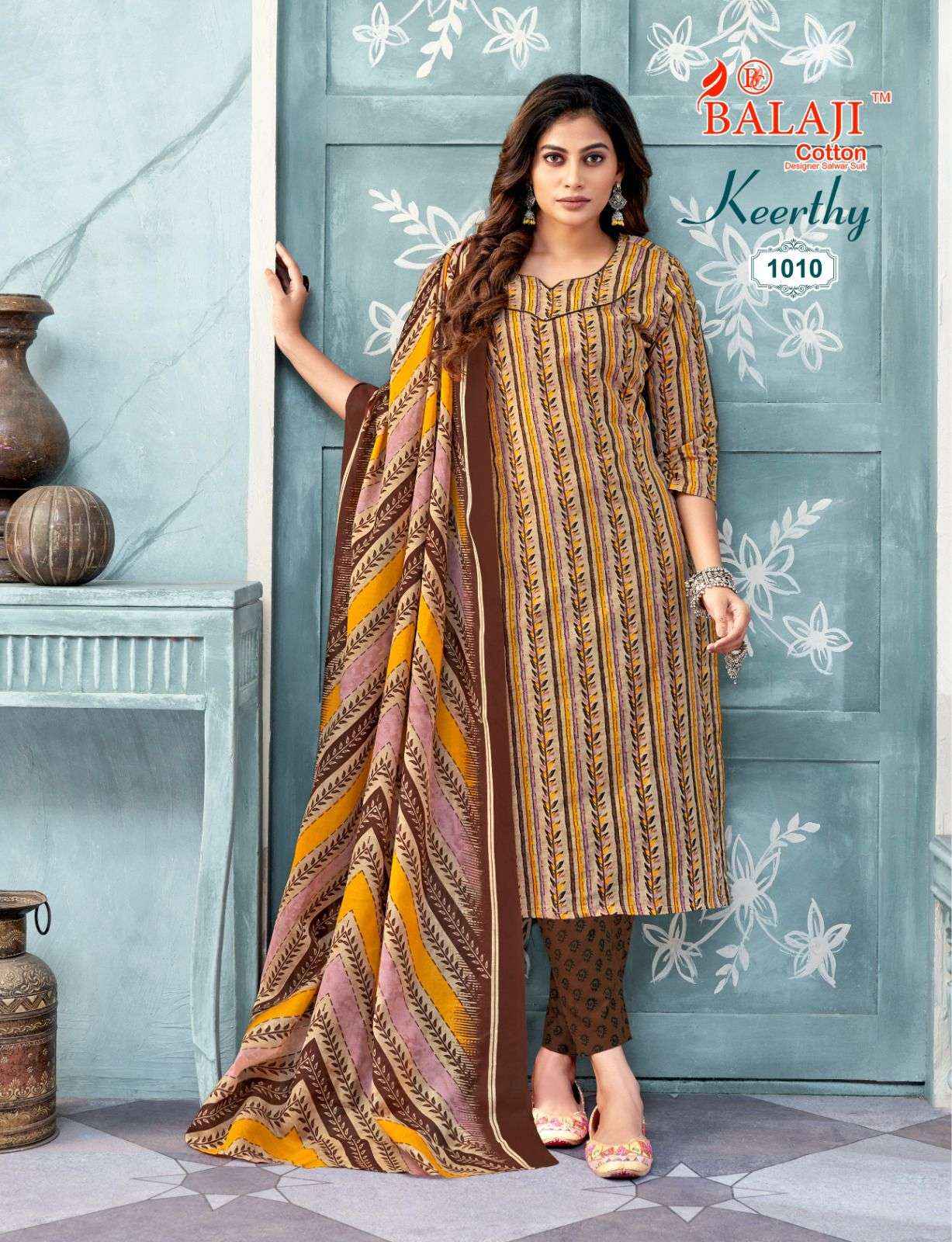Balaji Keerthy Vol 1 Cotton Kurti Combo 12 pcs Catalogue
