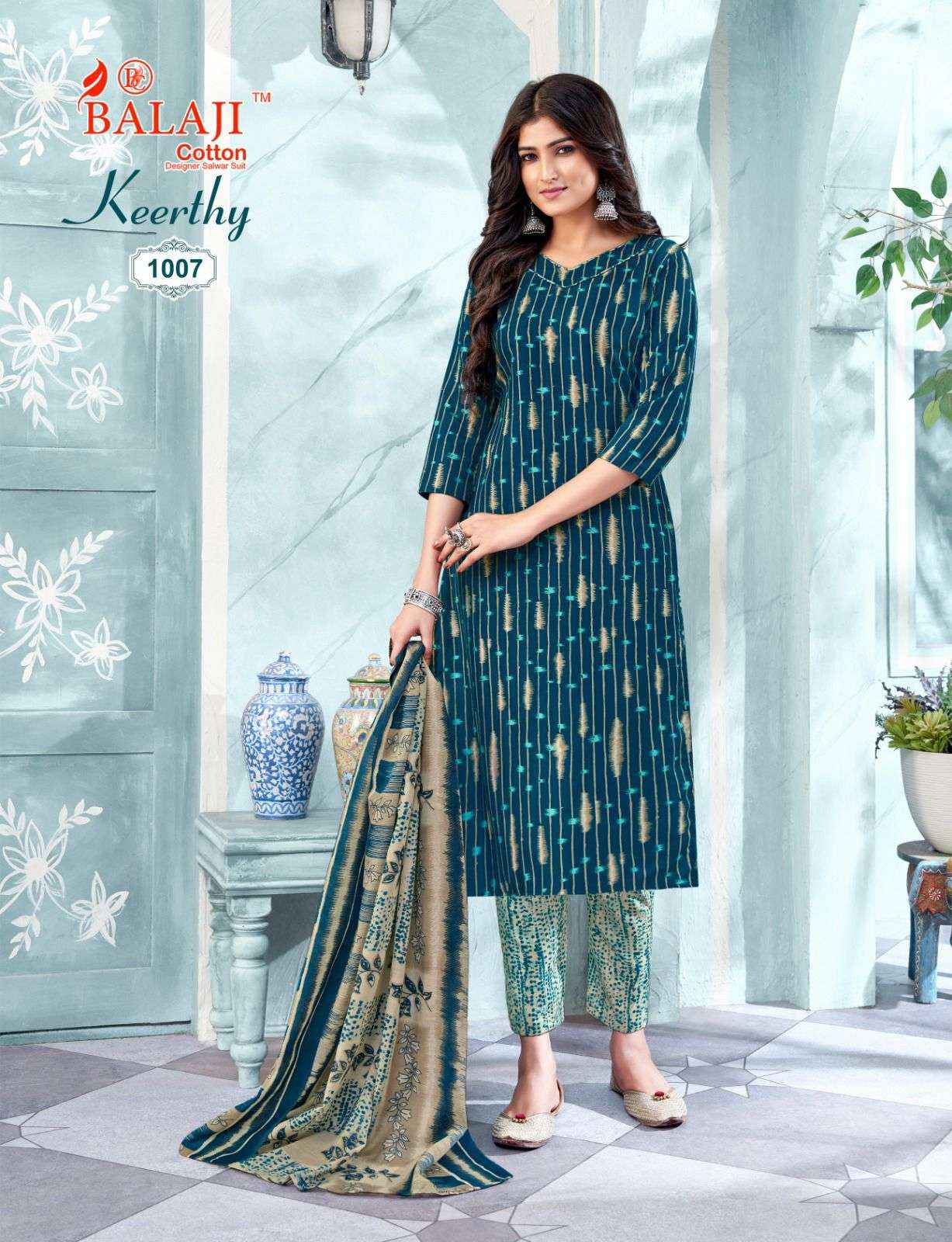 Balaji Keerthy Vol 1 Cotton Kurti Combo 12 pcs Catalogue