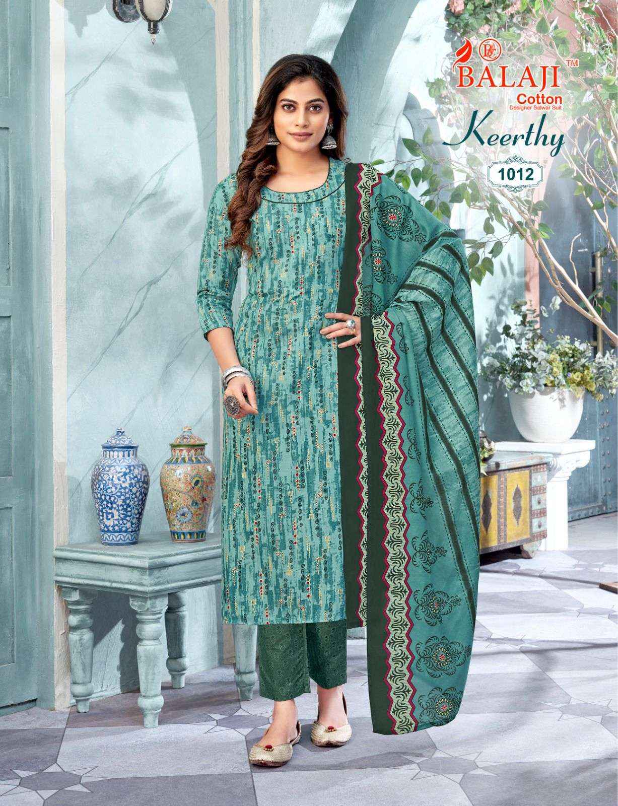 Balaji Keerthy Vol 1 Cotton Kurti Combo 12 pcs Catalogue