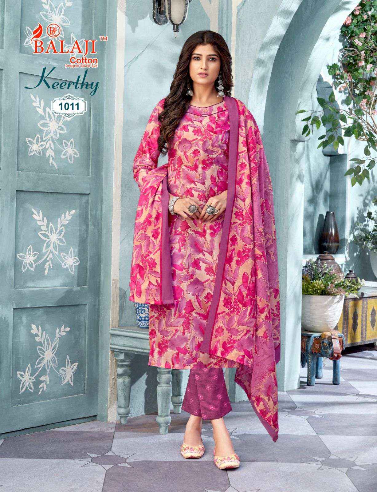Balaji Keerthy Vol 1 Cotton Kurti Combo 12 pcs Catalogue