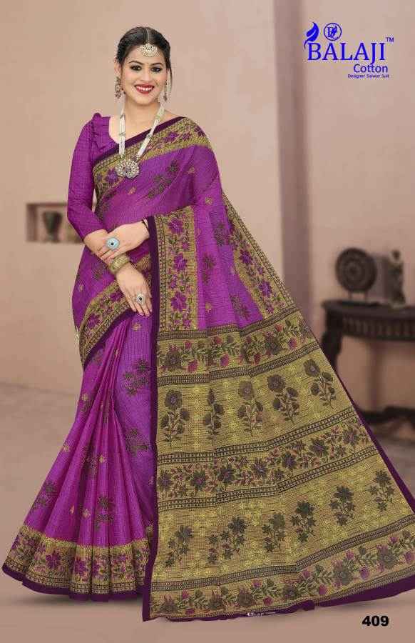 Balaji Prime Beauty Queen With B.p Vol-4 Cotton Saree 20 pcs Catalogue