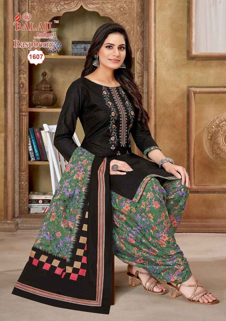 Balaji Raspberry Vol 16 Cotton Dress Material 12 pcs Catalogue