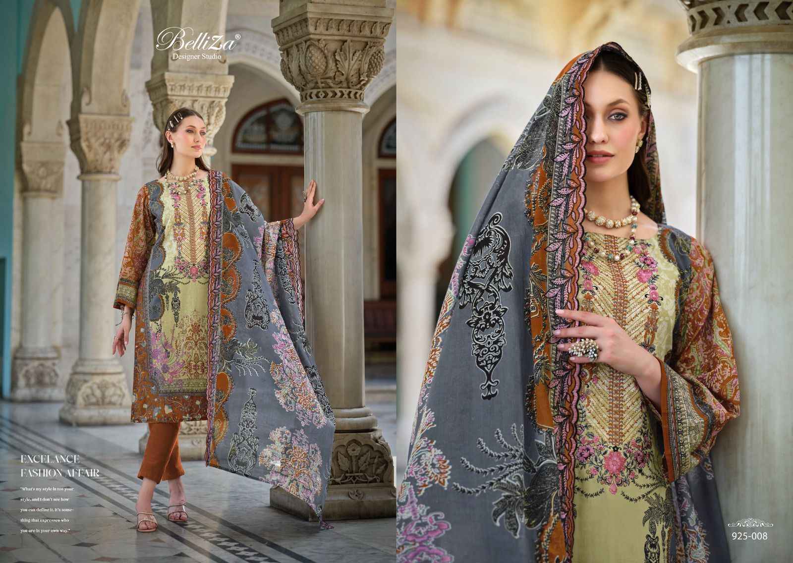 Belliza Guzarish Vol 12 Cotton Dress Material 8 pcs Catalogue