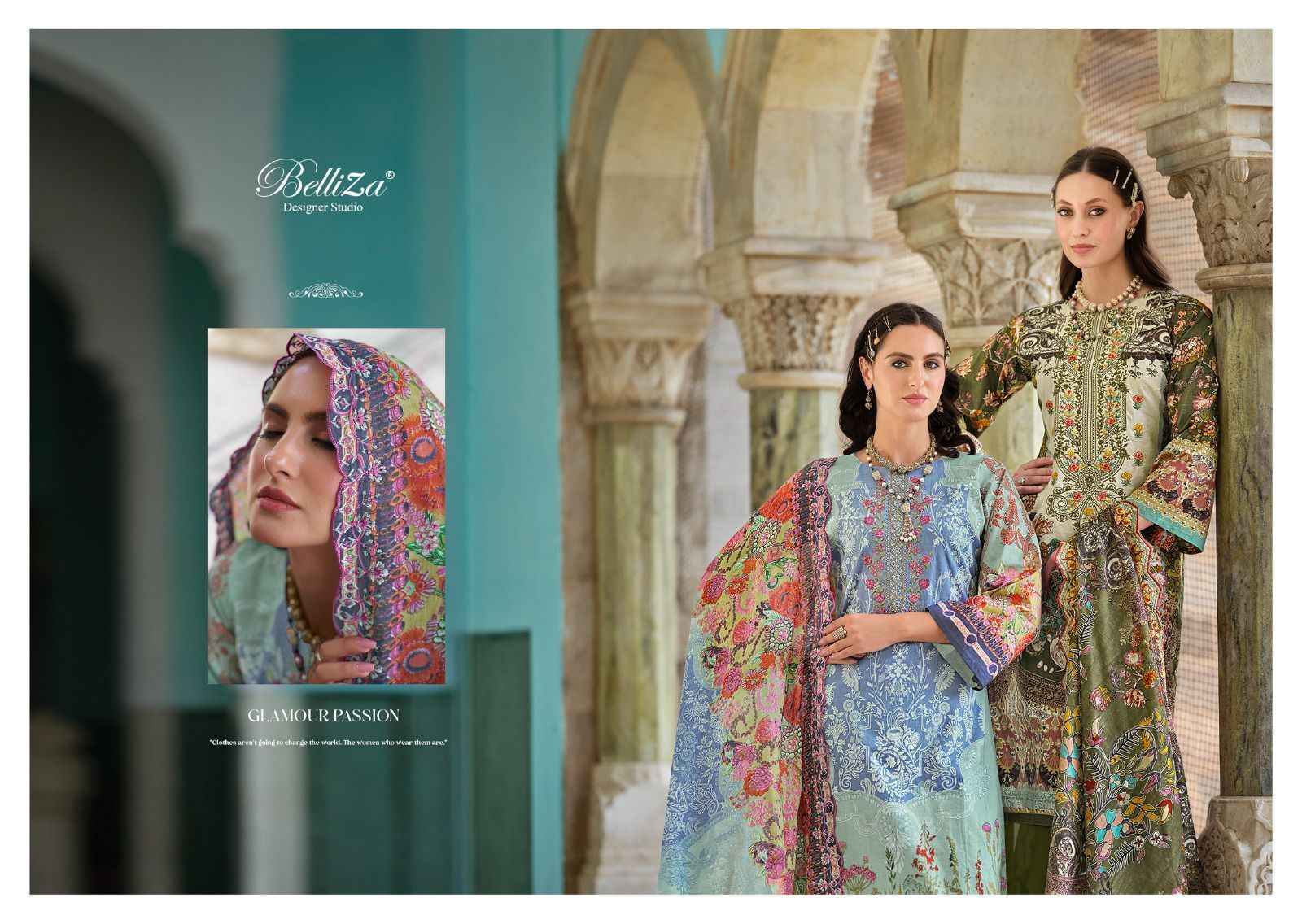 Belliza Guzarish Vol 12 Cotton Dress Material 8 pcs Catalogue