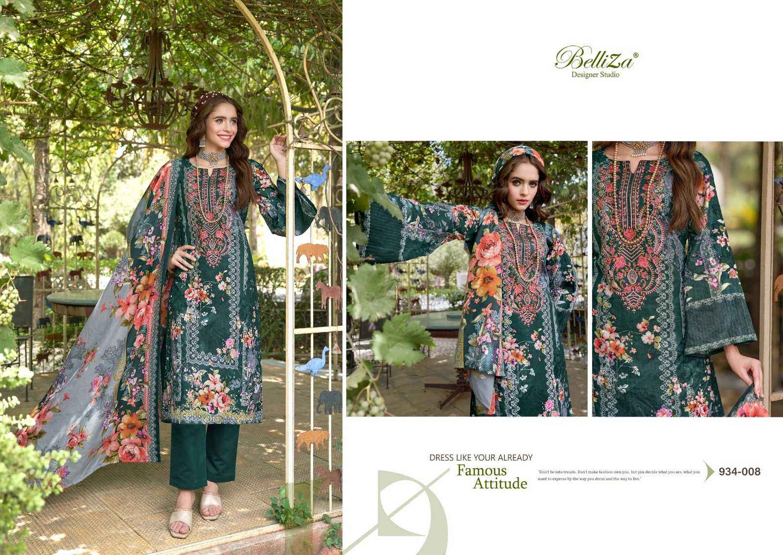 Belliza Naira Vol 59 Cotton Dress Material 8 pcs Cataloge