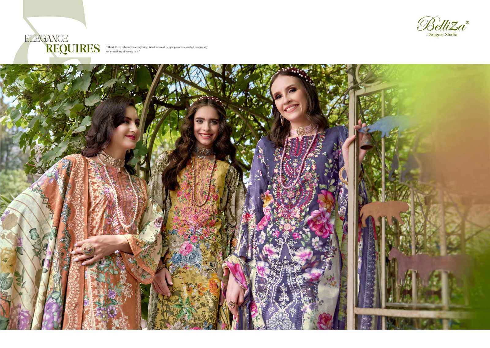 Belliza Naira Vol 59 Cotton Dress Material 8 pcs Cataloge