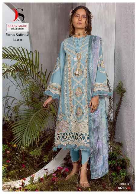 Deepsy Sana Safinaz Lawn Readymade Cotton Dress 5 pcs Catalogue