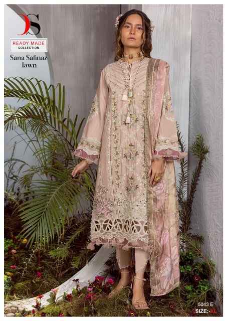 Deepsy Sana Safinaz Lawn Readymade Cotton Dress 5 pcs Catalogue