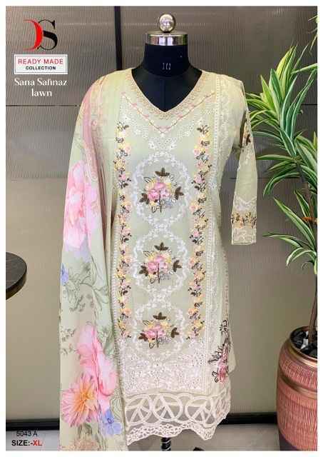 Deepsy Sana Safinaz Lawn Readymade Cotton Dress 5 pcs Catalogue