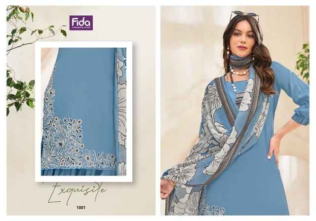 Fida Keeva Cotton Dress Material 6 pcs Catalogue