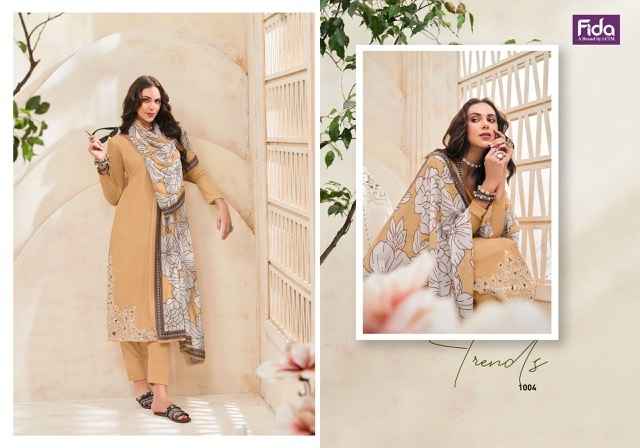 Fida Keeva Cotton Dress Material 6 pcs Catalogue