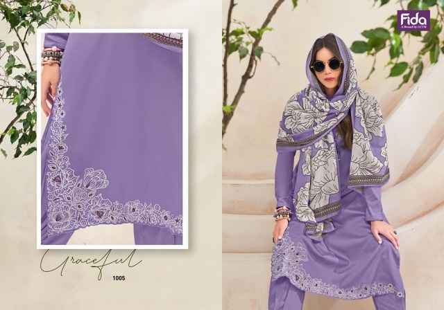 Fida Keeva Cotton Dress Material 6 pcs Catalogue