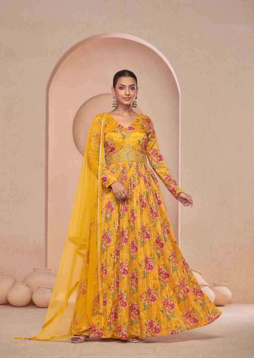 Fancy designer dress materials top