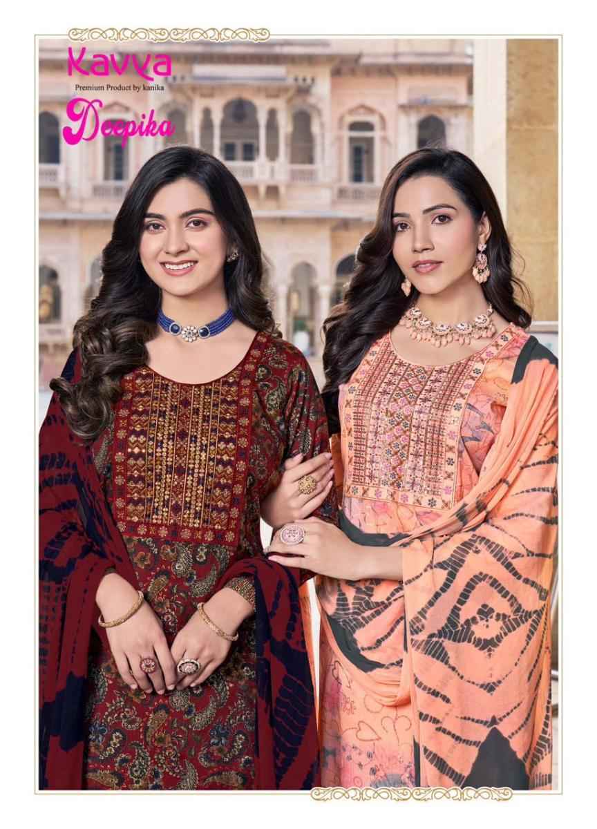 Kavya Deepika Vol 19 Capsule Kurti Combo 10 pcs Catalogue