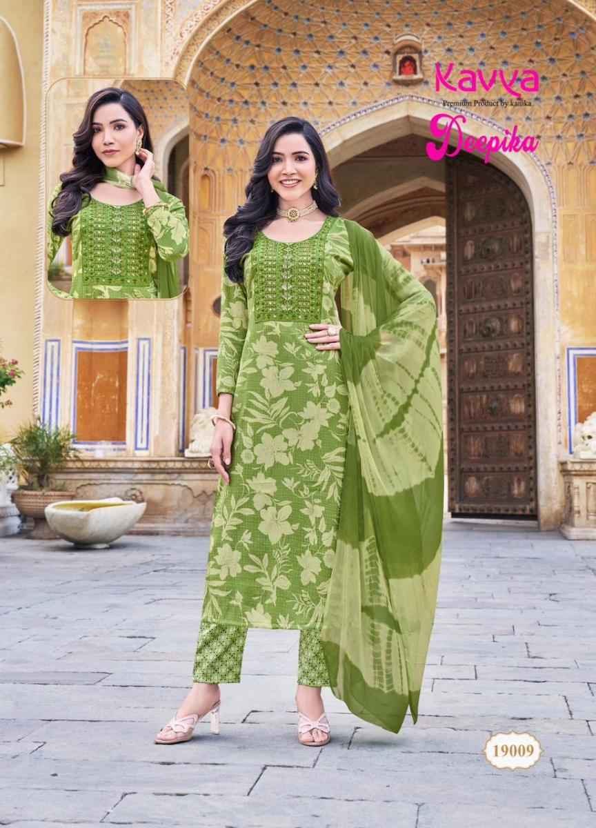 Kavya Deepika Vol 19 Capsule Kurti Combo 10 pcs Catalogue