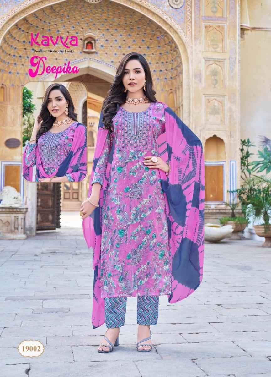 Kavya Deepika Vol 19 Capsule Kurti Combo 10 pcs Catalogue